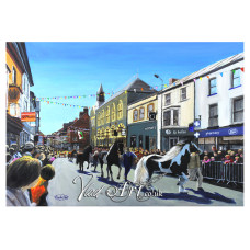 Welsh cob parade at Barley Saturday, Cardigan Welsh cob parade at Barley Saturday, Cardigan