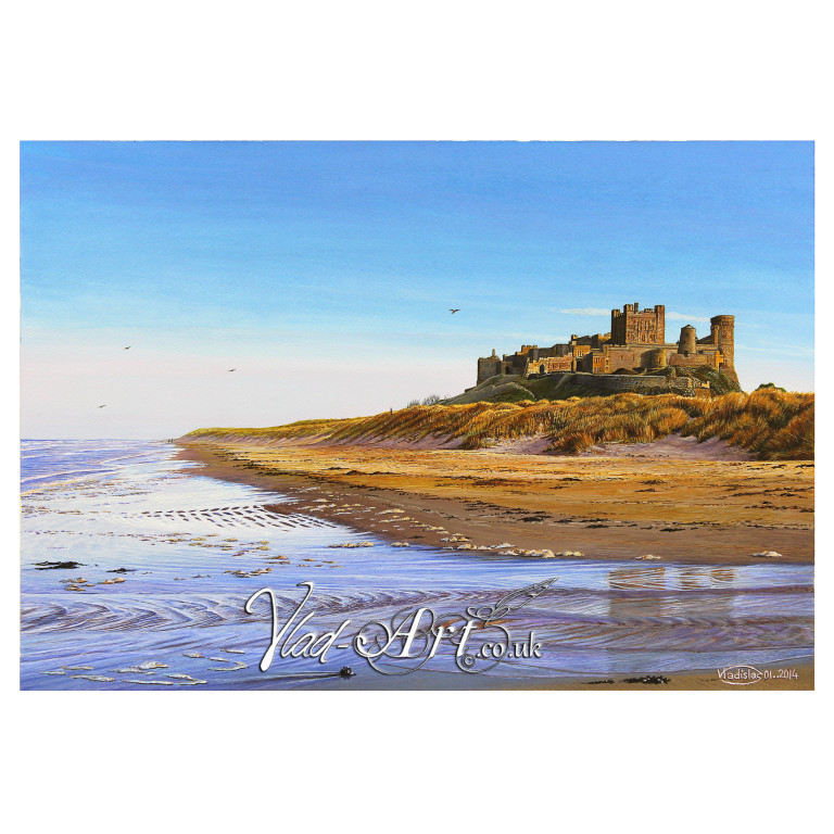 Bamburgh Castle in Northumberland Bamburgh Castle in Northumberland