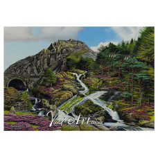 Ogwen falls near Tryfan, snowdonia Ogwen falls near Tryfan, snowdonia