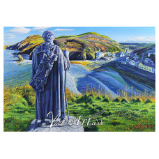 Llangrannog from St Carannog monument Llangrannog from St Carannog monument