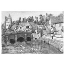 Castle Combe Water Lane Bridge 