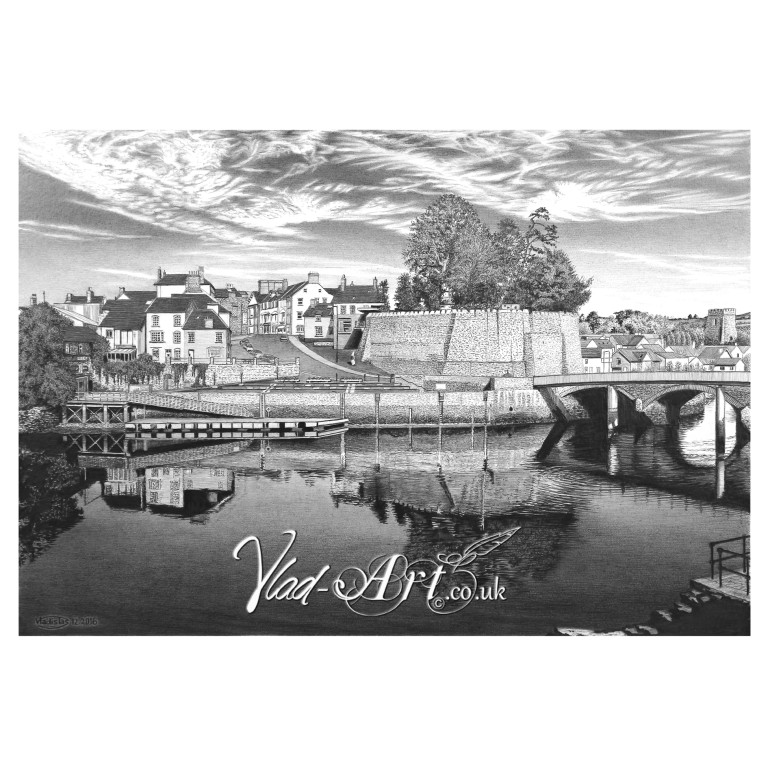 Cardigan by the river Teifi Cardigan by the river Teifi